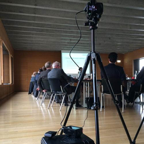 Filmaufnahmen bei stairconsult