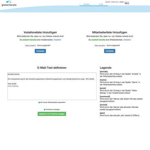 Vodafone Handy-Kosten per Mail